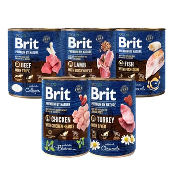 Brit Premium by Nature MIX 15x800g