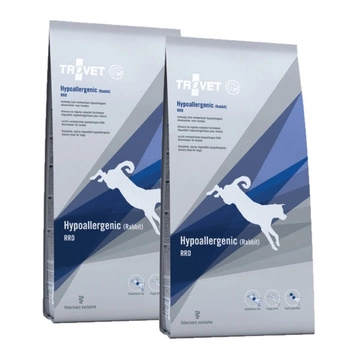 TROVET RRD Hypoalergénne - S vysokým obsahom králika (pre psov) 2x10 kg