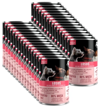 PetRepublic kúsky v omáčke s lososom 30x400g pre psy