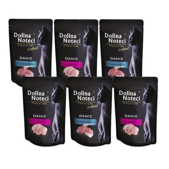 Dolina Noteci Prémiová sterilizovaná zmes príchutí 6x85 g