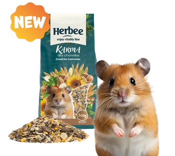 Krmivo HERBEE pre škrečky 500g