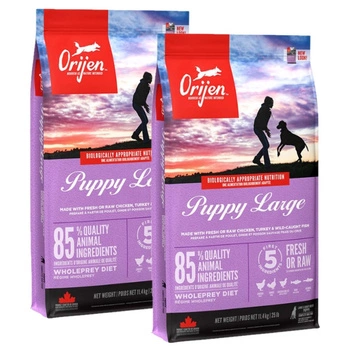 ORIJEN Dog Puppy Large 2x11,4kg