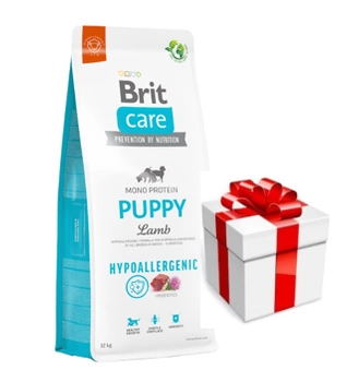 BRIT CARE Hypoallergenic Puppy Lamb 12kg + prekvapenie pre vášho psa