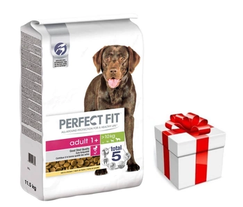 Perfect Fit™ - suché kompletné krmivo pre dospelé psy stredných a veľkých plemien, bohaté na kuracie mäso 11,5 kg +  prekvapenie pre vášho psa ZDARMA