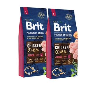 BRIT Premium By Nature Junior L 2x15kg