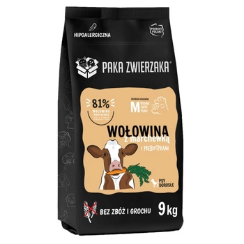 Paka Zwierzaka - Siedme nebo - Hovädzie mäso a mrkva "M" 9 kg
