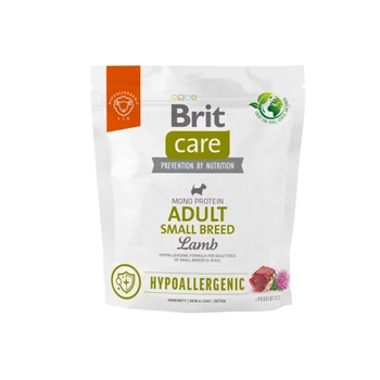 BRIT CARE Dog Hypoallergenic Adult Small Breed Lamb 1kg