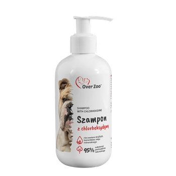 OVER ZOO Šampón s chlórhexidínom 250ml