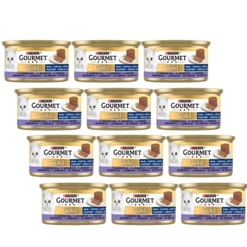 Purina Gourmet Gold Lamb Mousse 12x85 g