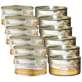 Applaws Cat Mix of Flavors 12x70g CAN