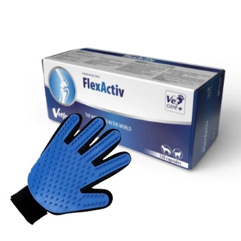 VETFOOD FlexActiv 120 kaps. + ZADARMO česacia rukavica!