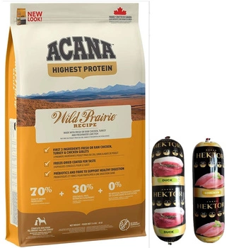 ACANA REGIONALS Wild Prairie Dog 11,4kg + Prémiové krmivo Hektor tyčinka pre psov 2x900g ZDARMA!!