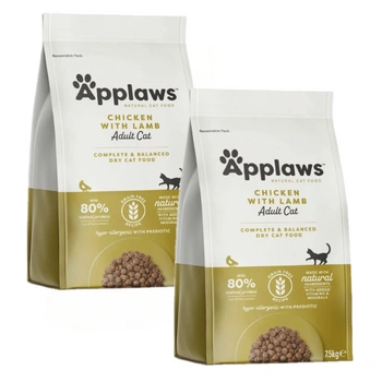 Applaws granule cat Adult Chicken & Lamb 2x7,5 kg