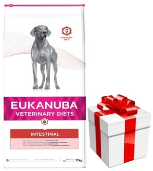 EUKANUBA Intestinal Dog 12kg + Prekvapenie pre psa zadarmo!