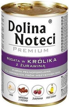 DOLINA NOTECI Premium Rich pre králika s brusnicami 400g