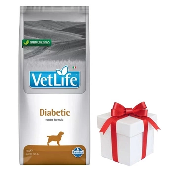 Farmina Vet Life dog Diabetic 12 kg + prekvapenie pre psa ZDARMA!
