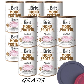 BRIT MONO PROTEIN RABBIT 12x400g