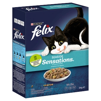 Felix Seaside Sensations, s lososom a zeleninou 1kg