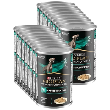 PRO PLAN Veterinary Diets Canine EN Gastrointestinal Krmivo pre psov Mousse 18x400g