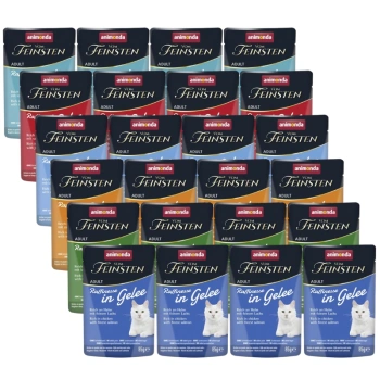 ANIMONDA Vom Feinsten Raffinesse Mix príchutí v želé 24x85g