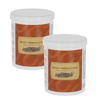 Delizia granulovaný cesnak pre kone, 2x1 kg, Kerbl