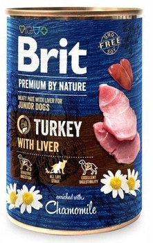 Brit Premium by Nature Turkey with Liver 400 g