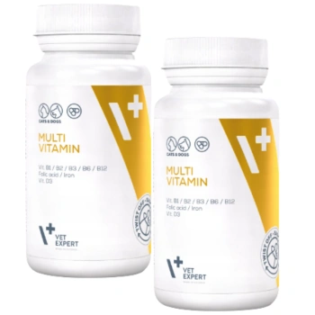 VET EXPERT MULTIVITAMIN - vitamínový a minerálny prípravok pre psy a mačky 2x30 kapsúl