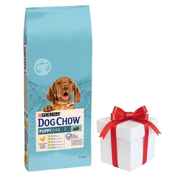 PURINA Dog Chow Puppy Chicken 14kg + prekvapenie pre psa ZDARMA!