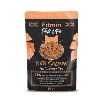 Fitmin Cat For Life losos kastrovaný 85g
