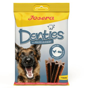 JOSERA Denties s hydinou a čučoriedkami 180g