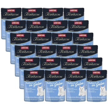 ANIMONDA Vom Feinsten Raffinesse kura s treskou v želé 24x85g