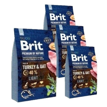 Brit Premium By Nature Light 4x3kg