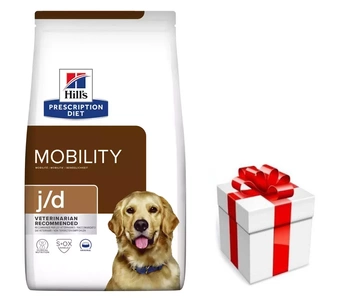 Hill's PD Canine J/D 4 kg + prekvapenie pre vášho psa ZDARMA