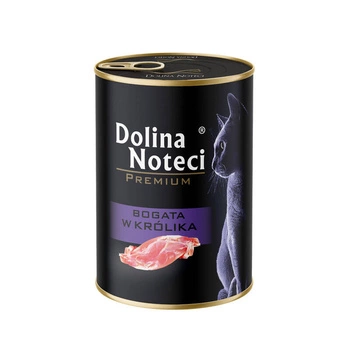 Dolina Noteci Premium pre mačky bohatá na králika 400g