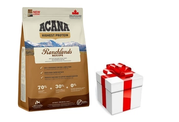 ACANA REGIONALS Ranchlands Dog 2kg + prekvapenie pre vášho psa ZDARMA