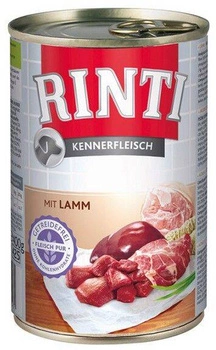 Rinti Kennerfleisch mokré krmivo pre psov - jahňacie 400g