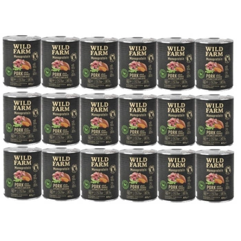 WILD FARM Monoprotein Bravčové 18x800g hypoalergénne krmivo pre psov