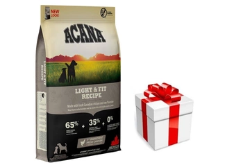 ACANA HERITAGE Light & Fit Dog 6kg + prekvapenie pre vášho psa ZDARMA