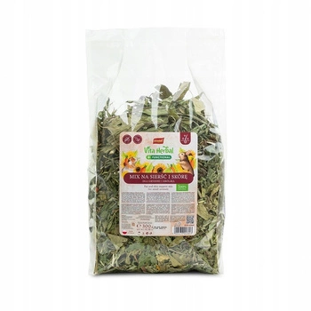 VITAPOL Vita Herbal Funkčná zmes na srsť a kožu pre hlodavce a králiky 300g