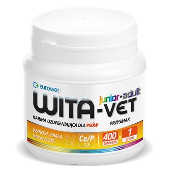 WITA-VET JUNIOR+ADULT Ca/P 1.3 1g 400tab