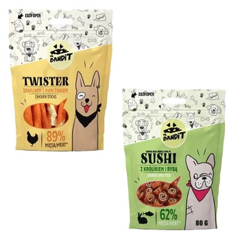 MR. BANDIT Mix príchutí 2x80g