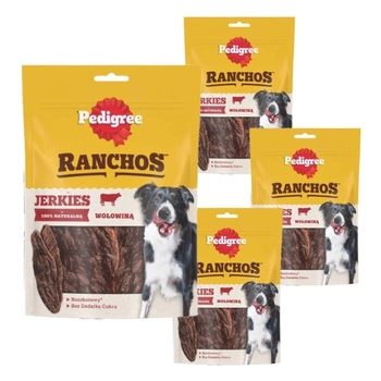 Pedigree Hovädzie mäso Ranchos 4x70 g