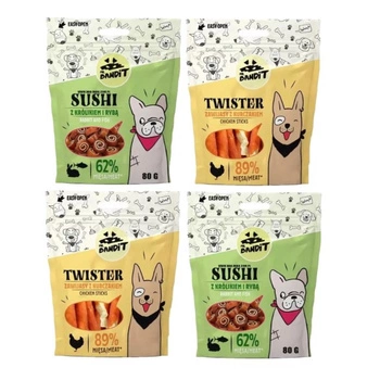 MR. BANDIT Mix príchutí 4x80g