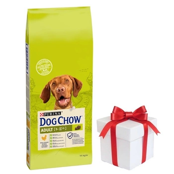 PURINA Dog Chow Adult Chicken 14kg + prekvapenie pre psa ZDARMA!