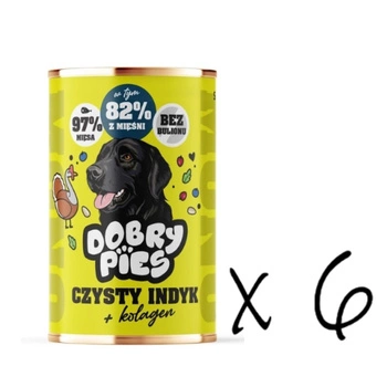 Dobry Pies Morčacie mäso 6x400 g