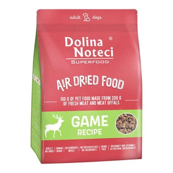 DOLINA NOTECI Superfood game dish - sušené krmivo pre psov 5kg