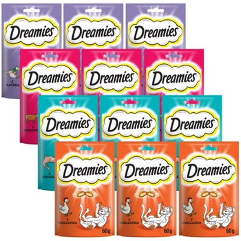 DREAMIES 12x60g - Mix príchutí mačka