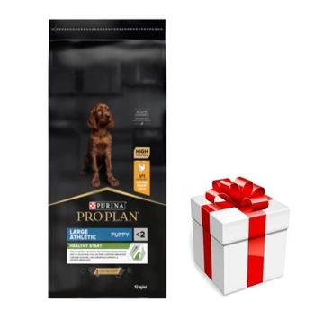 Purina Pro Plan Large Puppy Athletic Optistart, kuracie mäso s ryžou 12kg + prekvapenie pre vášho psa ZDARMA