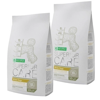NATURES PROTECTION Superior Care White Dogs Adult 2x10kg