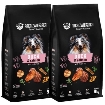 Paka Zwierzaka - Siedme nebo - Kačka s lososom (kačka a losos ) 2x9kg